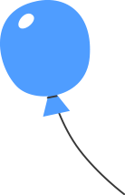 風船のイラスト